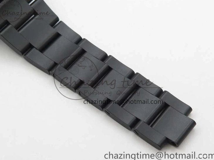 Crystal Bracelet on A7750 Black Edition Rainbow PVD Blaken Best Bezel Dial VR PVD Daytona V2 1226